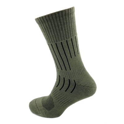 Шкарпетки трекінгові, довгі з термозонами, зимні (Olive) 0113-43-46 фото